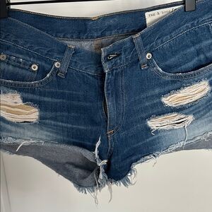 Rag & Bone Classic Blue Jean Shorts